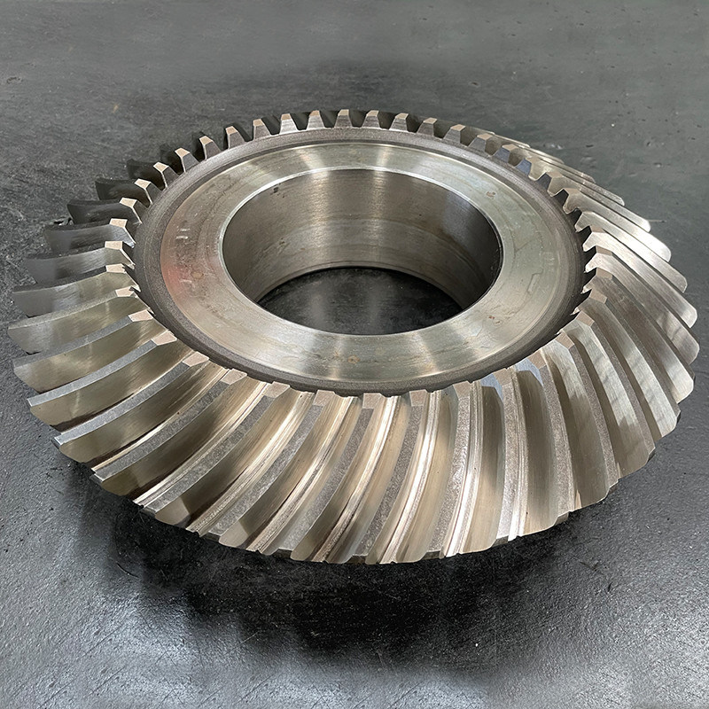 Aanpassing Tanden Aantal en richting Spiral Bevel Gear voor hoge koppel toepassingen