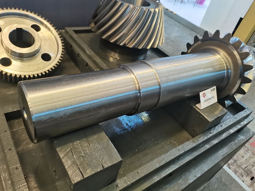 Stevige 29-spline Heavy Duty Rechtsdraaiende Spiraalvormige Kegeltandwielset voor Industriële Machines