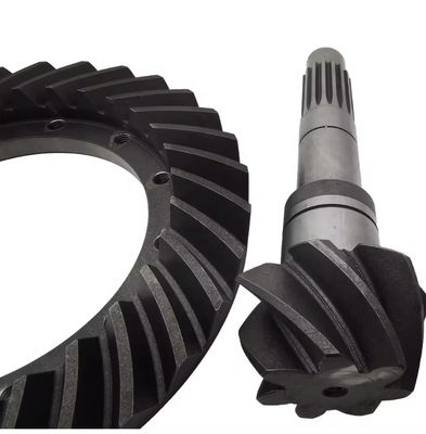 OEM Grootte C45 Staal Spiraal Bevel Gear Voor Mechanische Transmissie