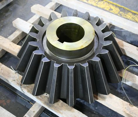 Gepersonaliseerde Bevel Pinion Gear Hoge hardheid voor verschillende industrie machine