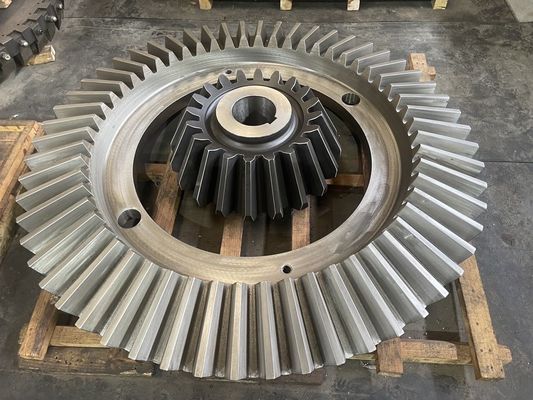Rechterhandsrichting Hoogprecisie Bevel Gear slijtvastheid